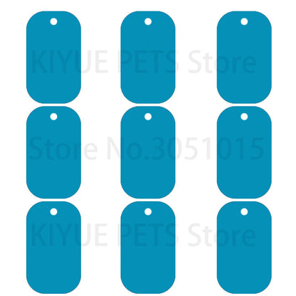 20Pcs Pet Id Dog Tag Aluminum Military Army ID Tag Name Blank Dog Tags Pendant Customized Logo laser Personalized engraving text
