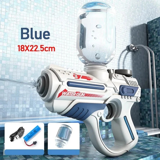 Summer hot selling wholesale prices for children's water gun toys, space science fiction designs, electric water guns, water bat