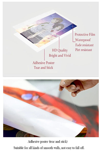 Rapper Tyler The Creator DIY Sticky Poster Waterproof Paper Sticker Coffee House Bar Home Decor