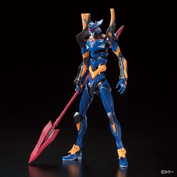 Original Genuine RG EVANGELION UNIT-00 -01 -02 -03 -04 -06 -08 Bandai Anime Model Toys Action Figure Gifts Collectible Ornaments