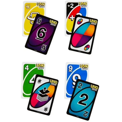 ONE FLIP! Board Games Playing Cards UNO Harry Narutos TOTORO Christmas Card Table Game for Children Adults Kid Birthday Gift Toy