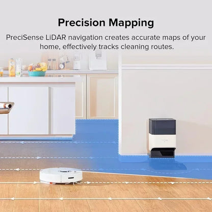 Robot Vacuum Cleaner Robot Vacuum Cleaner with Controlled Mopping Function Aspirateur Robot