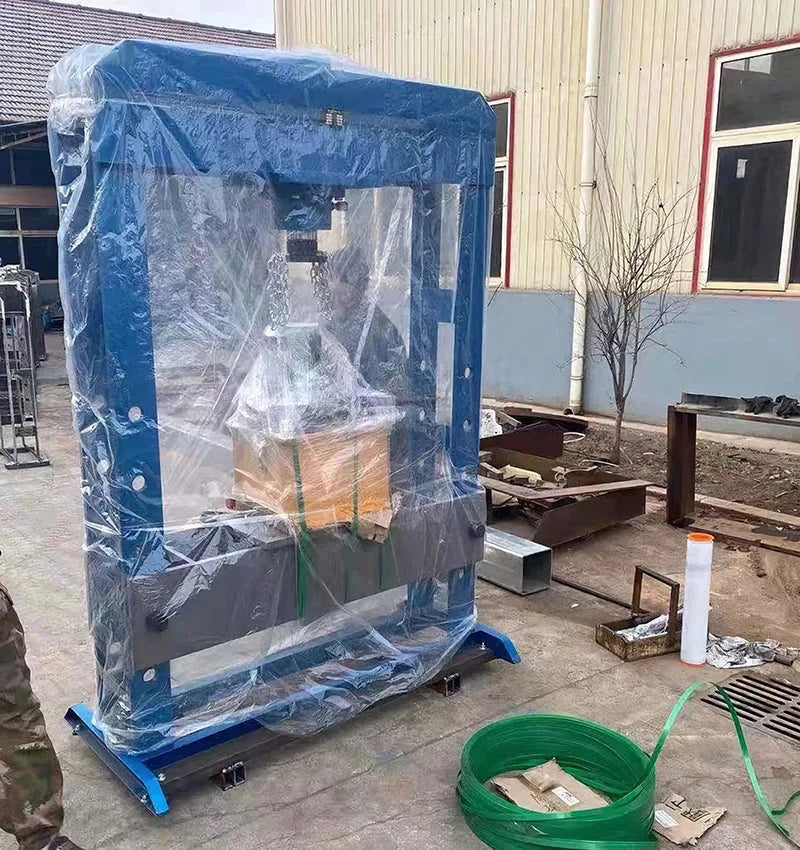 80 tonnage YL Series Gantry Electric Hydraulic Press Machine For bearing with hydraulic pump
