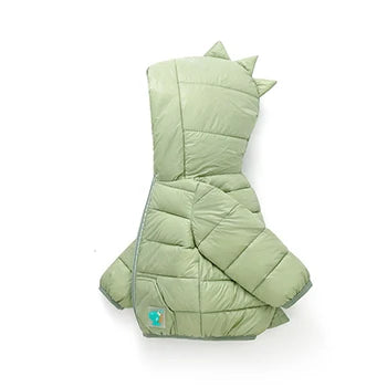 2 3 4 5 6 Years Autumn Winter Baby Boys Jacket Fashion Dinosaur Outerwear Hooded Zipper Christmas Party Girls Coat Kids Clothes