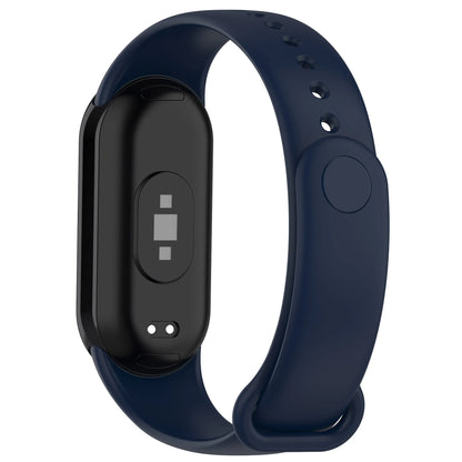 Silicone Strap For Xiaomi Smart Band 8 NFC Solid Bracelet Replacement Wristband Mi band 8 Waterproof Sport Watchband Accessories