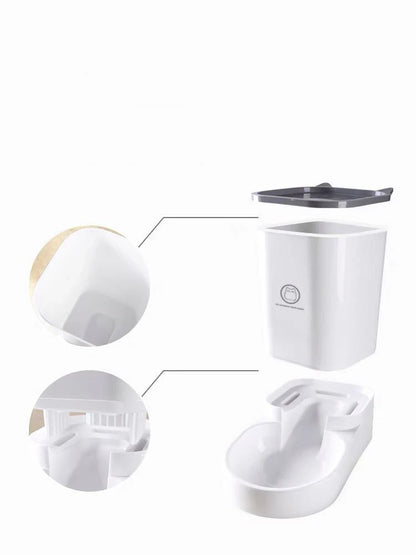 Comedero automático para gatos y perros, dispensador automático de agua, práctico para viajes de corta distancia, gran capacidad, para gatos
