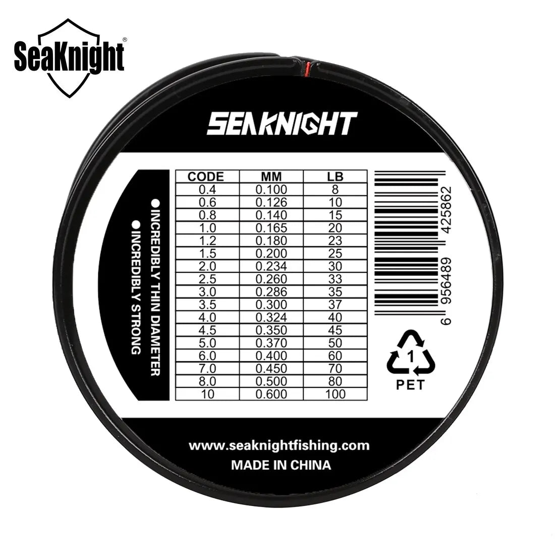 SeaKnight TriPoseidon Series 4 Strands Multifilament Fishing Line 300M PE Braided Line Smooth Carp Fishing 15lb 20lb 25lb 30lb