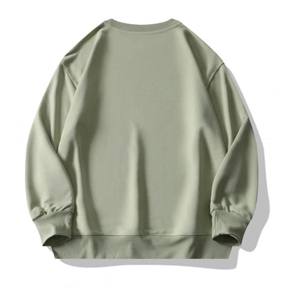 Plain Sublimation Sweatshirt Unisex Wholesale Baggy Black Hoodies Men Sweat Shirt Crew Neck Sweatshirt Men Moletons Masculinos