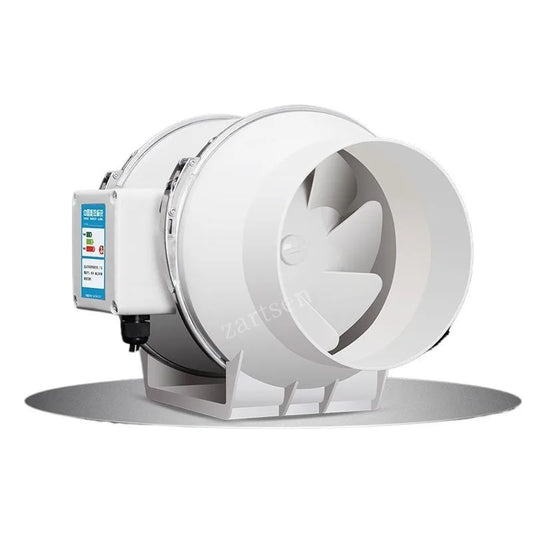 4/5/6 inch 110-220V Exhaust Fan Home Silent Inline Pipe Duct Fan Bathroom Extractor Ventilation Kitchen Toilet Wall Ventilator