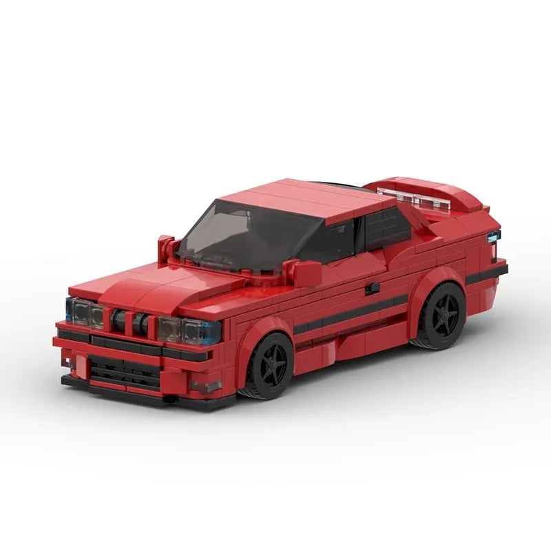 Bricklink Technical Car City Speed Champions M3 E30 E36 E46 GTR 635CSi 850CSi Vehicles Sets Building Blocks Toys Children Gift