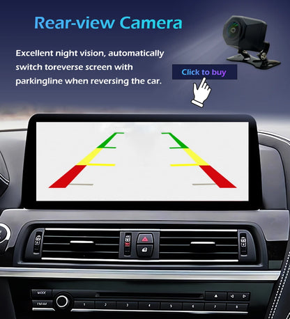Android 14 Wireless CarPlay For BMW 5 Series F10 F11 2011 - 2017 CIC NBT System Car Radio Multimedia Video Player Navigation GPS