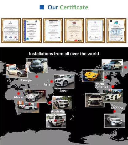 Kit de carrocería de la mejor calidad con parachoques de capó para Land Rover Range Rover vogue L405 2013-2017 facelift a 2023.