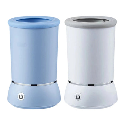 Limpiador automático de patas de perro con cepillo de silicona suave Taza para lavar las patas de las mascotas Limpiador de patas fangosas para perros y gatos