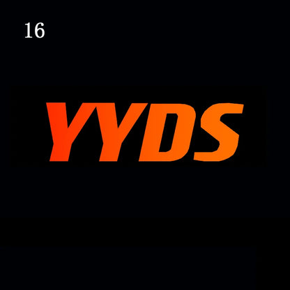 For Lexus ES Car Brake Light Sticker Brake Light Projection Board Cool Exterior Rear windshield Stickers Car Tuning Supplies