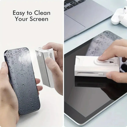 8 in 1 Cleaning Kit Computer Keyboard Cleaner Brush EarphonesCleaning Pen For Headset LPad Phone Cleaning Tools Keycap Puller
