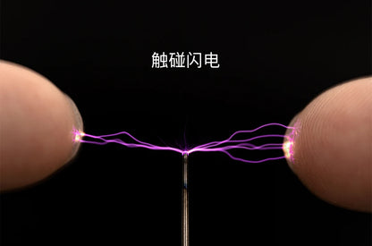 Tesla Coil in the Palm of Lightning Vinyl Disc Plate New Science Experiment Tools Music Can Be Touched Static Electricity