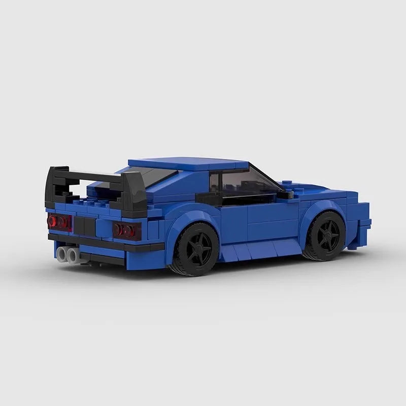 Bricklink Technical Car City Speed Champions M3 E30 E36 E46 GTR 635CSi 850CSi Vehicles Sets Building Blocks Toys Children Gift