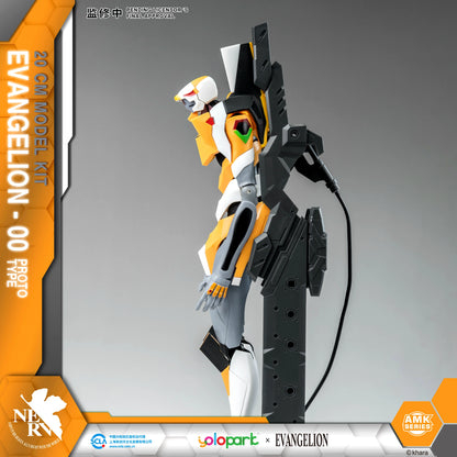 Figuras de juguete EVANGELION de Neon Genesis de YOLOPARK, serie AMK EVA -00 01 02, modelo de producción de 20 cm, juguetes para niños y adultos