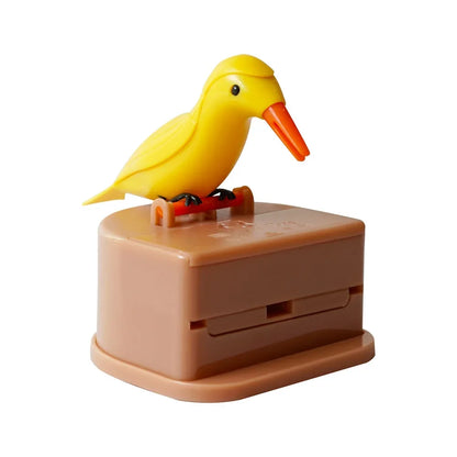 Bird Toothpick Container Automatic Dispenser Toothpick Holder Home Decoration Kitchen Accessories