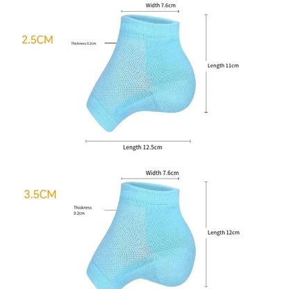 Thickened Rizzsoles Height Max Socks Sports Anti-slip SEBS Shoe Lift 2.5/3.5cm Invisible Heel Lift Women Men