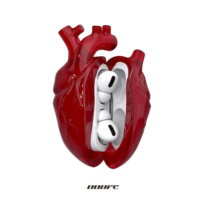 Airpods Pro Case Cover Original Custom Pink Heart Silica Protective Case for AirPods3 Personalized Earphone Accessories Y2k Gift