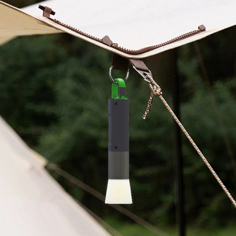 USB Rechargeable Flashlight for Camping Hiking Outdoor Emergency Lamp Strong Light LED Torch Portable Charging Pocket Torches