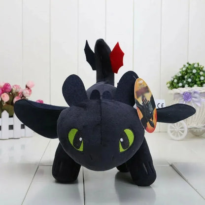 Plushies Dragon Toys Kawaii White Black Dinosaurs Animal Stuffed Plush Toys In Stock Plush Kid Birthday Gifts for Kids