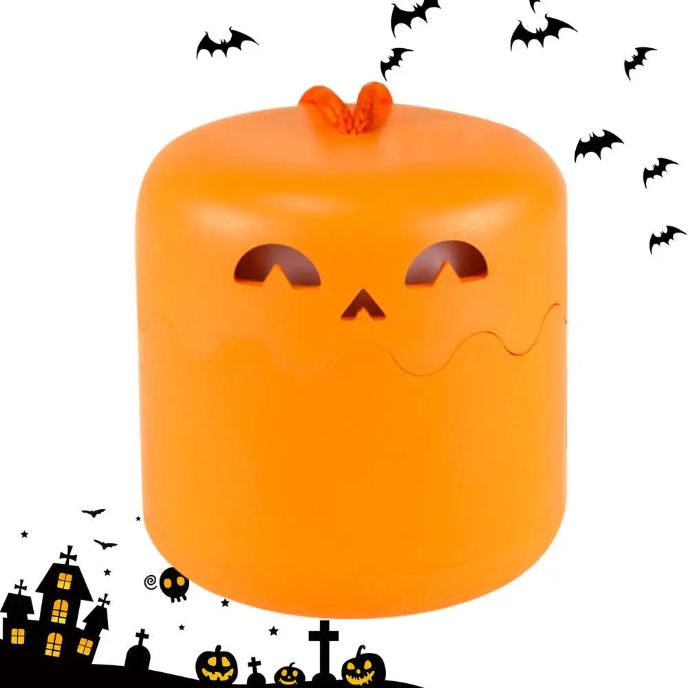 Pumpkin Lights Outside Pumpkin Lamp Decor Halloween Pumpkin Lantern LED Foldable Light Up Pumpkin for Halloween Party Decoration