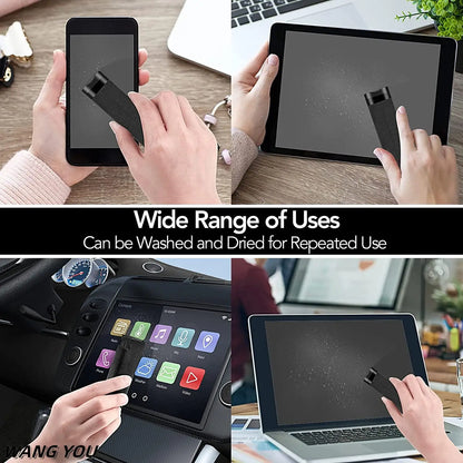 Q2 Microfiber Screen Cleaner Spray Bottle Set Mobile Phone Ipad Computer Microfiber Cloth Wipe Iphone Cleaning Glasses Wipes