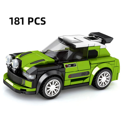 67 models City Racing Car Speed Champions Sports Building Blocks Bricks Classic Rally Super Racers F1 Great Vehicles kits toys