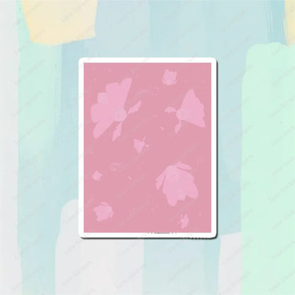 Pastel Moths 5PCS Stickers for Living Room Bumper Anime Cute Kid Car Art Print Window Home Decor