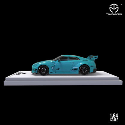 TIME MICRO 1:64 3.0 Bule Painting Alloy Car Model Model Car  Collection& Display& Gift