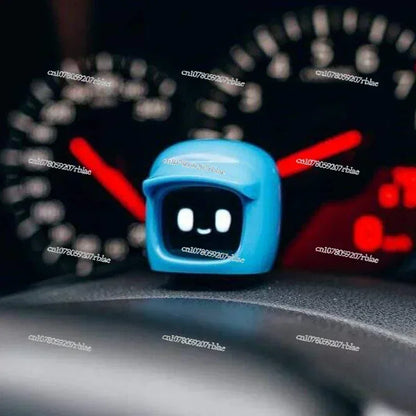 Universal Mochi Robot Edit Mounted On Third Generation Original 'Mood Party' Jdm Voice Start Festive Gift Car Decoration