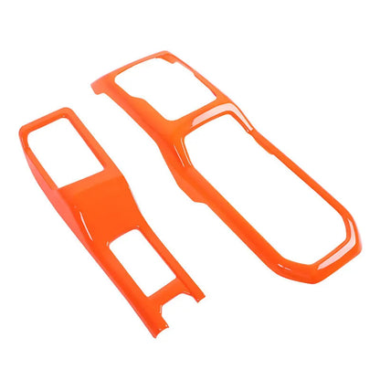 ABS Interior 4WD Gear Shift Panel/Gear Shift Panel Cover for Jeep Wrangler JL/for Jeep JT Gladiator 2018 Up Car Accessories