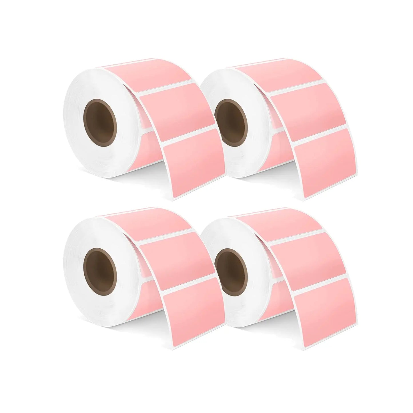 Phomemo 4x6 Thermal Labels for Shipping Label Printer - 500PCS Purple Mailing Labels 4x6 Direct Thermal Labels Fanfold BPA Free