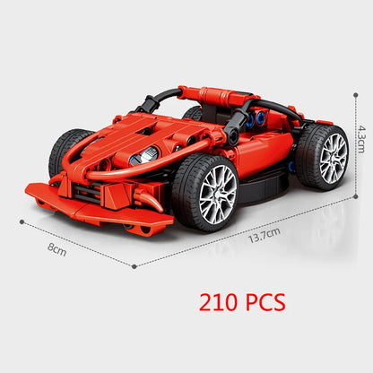 67 models City Racing Car Speed Champions Sports Building Blocks Bricks Classic Rally Super Racers F1 Great Vehicles kits toys