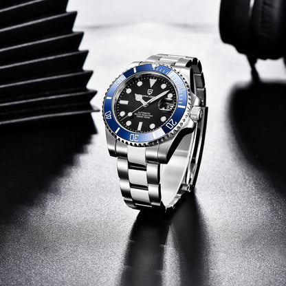 Pagani Design 2024 New NH35 Luxury Men's Automatic Mechanical Watch Top of the line Sapphire Stainless Steel Waterproof Sport 10
