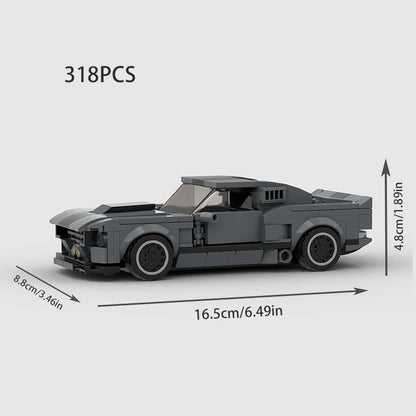 Supercar City Speed Champions Car Racing Building Blocks MOC GT500 Racers World Famous Vehicle Technique Bricks Kids Toy Gift