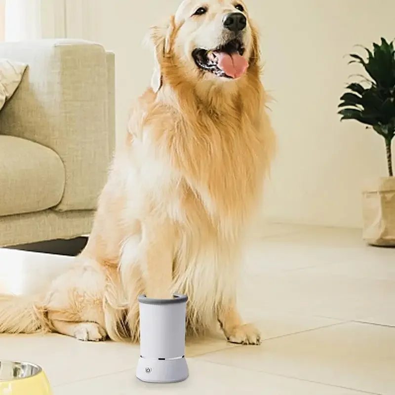 Pet Feet Washer Electrical Pet Paw Cleaner Automatic Pet Foot Cleaning Cup Portable Quick Low Noise Cat Dog Paw Cleaner