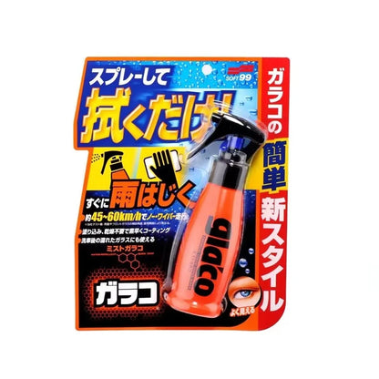 100ml Soft99 GLACO Car Windshield Glass Water Rain Repellent Fine Mist Nozzle Glass Hydrophobic Coating Anti-rain Treatment