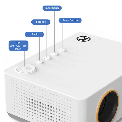 VANKYO L470A Multimedia Projector 1080P Support Smart WiFi Electric Focus Home Theater Projectors for Sale