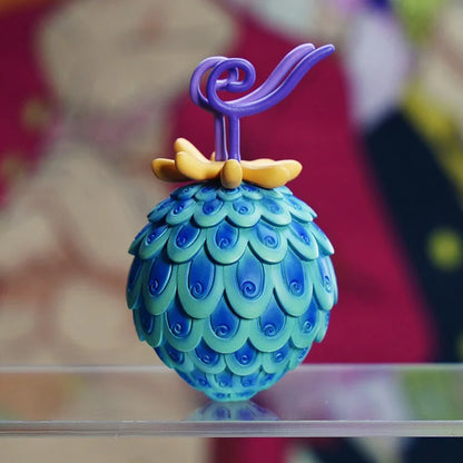 22 Styles One Piece Devil Fruit Figuer GK Eustass Kid Magnet Magnet Kaidou Fish Fish Luffy Gum Gum Fruit Collectible Model Toys