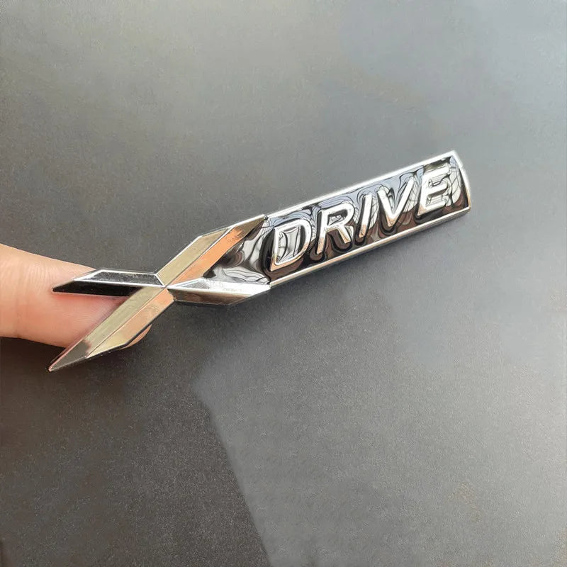 3D Metal X Drive Logo Xdrive Emblem Nameplate Car Trunk Badge For BMW 328i 525 535d 530d G20 F10 Xdrive Sticker Accessories