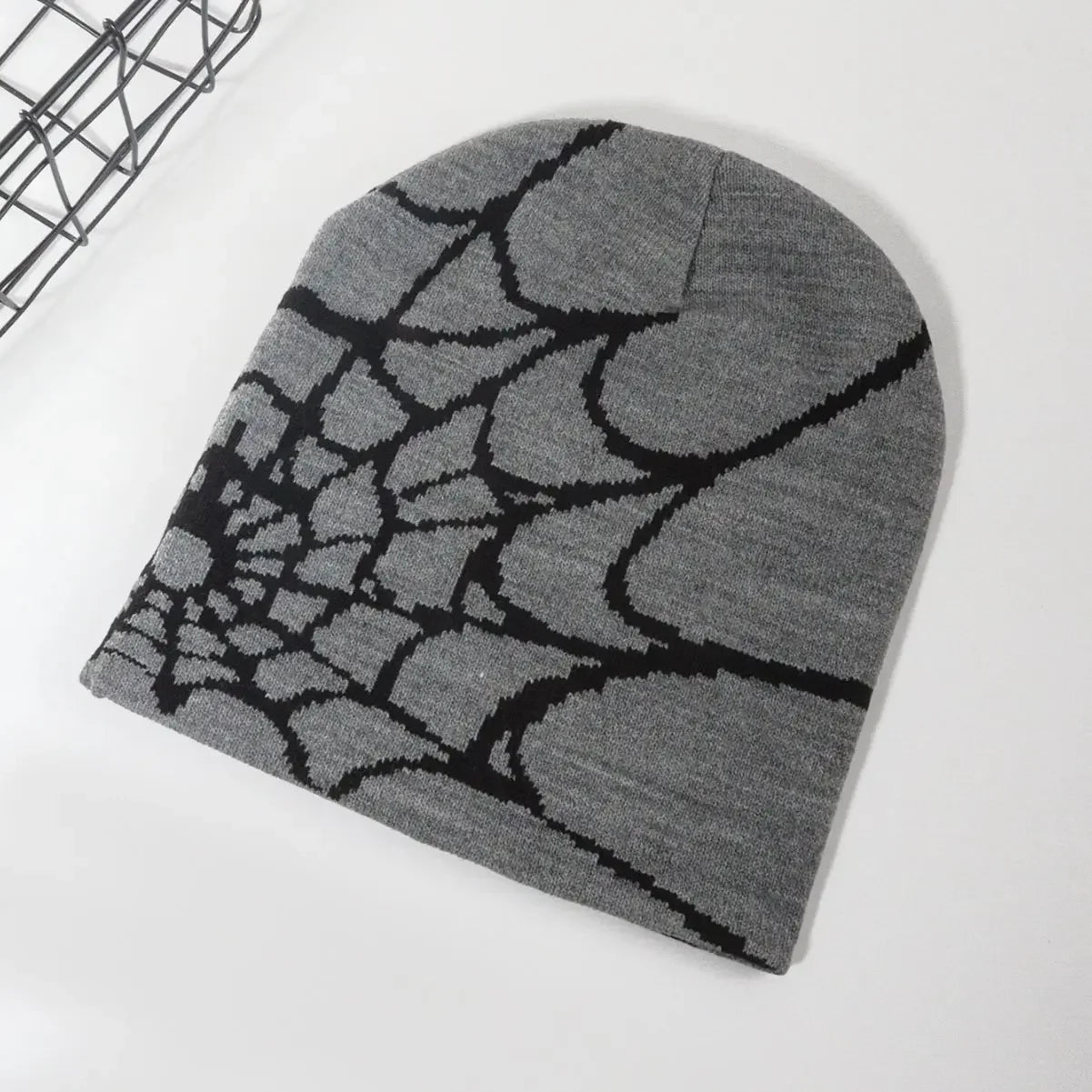 Unisex Knitting Cap Spider Men Women Luxury Beanie Caps Y2k Warm Fashion Versatile Ins Pullover Hiphop Winter Bonnet