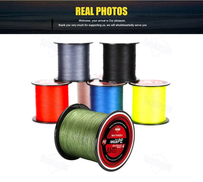 SeaKnight TriPoseidon Series 4 Strands Multifilament Fishing Line 300M PE Braided Line Smooth Carp Fishing 15lb 20lb 25lb 30lb