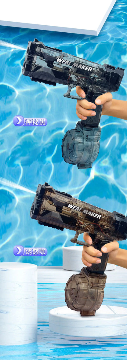 Pulse Electric Water Gun Toys Large-capacity Automatic Burst Water Gun Children Summer Shooting Game Outdoor Beach Toy Water Gun