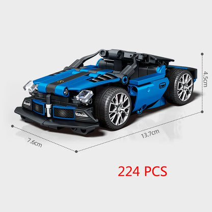 67 models City Racing Car Speed Champions Sports Building Blocks Bricks Classic Rally Super Racers F1 Great Vehicles kits toys