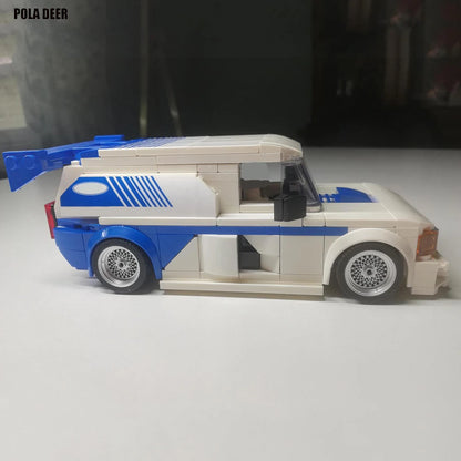 Poladeer 270 piezas 1984 Transport Super Truck Diseño creativo Ensamblaje Bloques de construcción personalizados Rompecabezas Modelo Niño Juguete Regalo de vacaciones