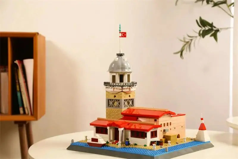 Wange Blocks World Architecture Building Bricks Castle Villa House Big Ben Church DIY Toys for Man Gifts Girl Adult Present
