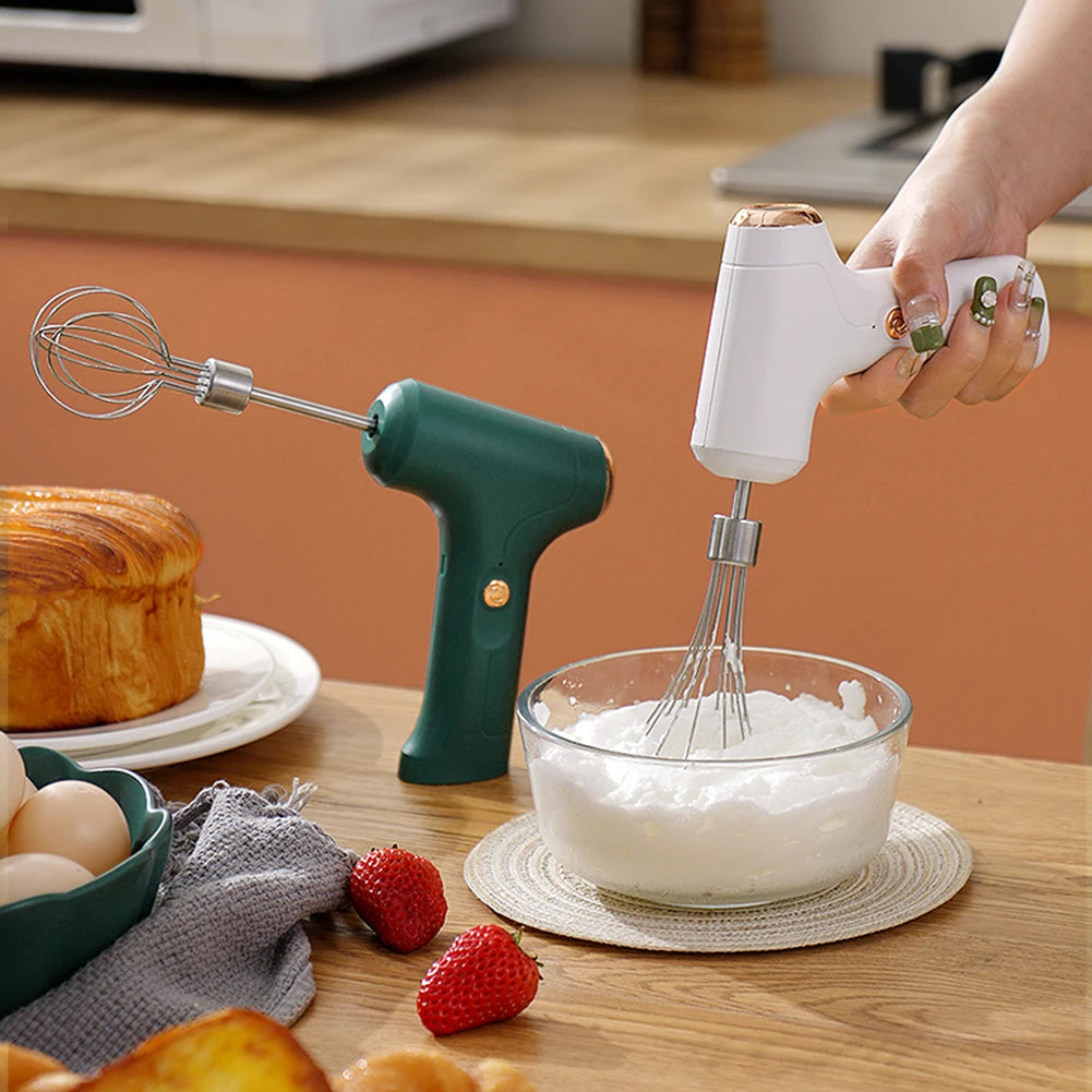 800W High Power Electric Food Mixer Dough Blender Egg Beater Spiral Whisk Cream Mixer For Household Kitchen Cooking Tools